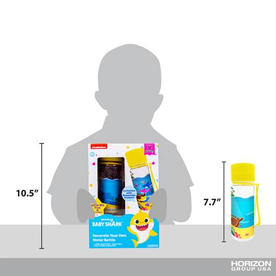 Baby Shark™ Decorate Your Own Water Bottle Kit
